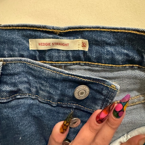 Levi’s Wedgie Straight Fit Women’s Jeans size 14 - Picture 4 of 8